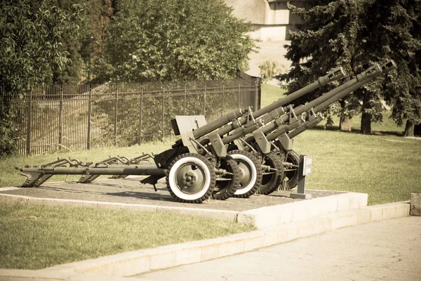 Soviet Union Heavy Military Vehicles Period World War — Stock Photo, Image