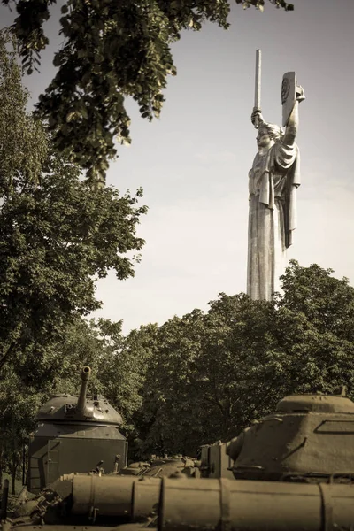 Тяжёлая Военная Техника Ссср Периода Второй Мировой Войны — стоковое фото