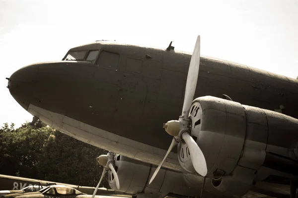 Die Schweren Militärfahrzeuge Der Sowjetunion Aus Der Zeit Des Zweiten — Stockfoto