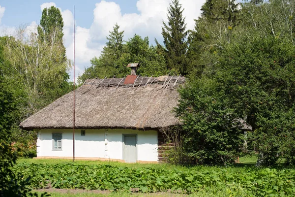 Alte Ethnische Hütten Und Häuser Der Ukrainer Perejaslaw — Stockfoto