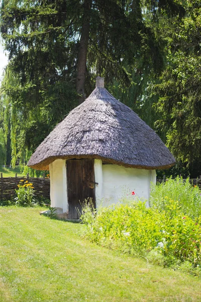 Alte Ethnische Hütten Und Häuser Der Ukrainer Perejaslaw — Stockfoto