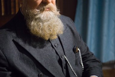 19. yüzyılın klasik güzel kıyafetleri.