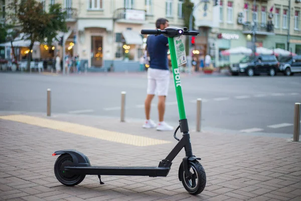 Kyiv Ukraine 2020 Electric Scooter Bolt Public Use City — Stock Photo, Image
