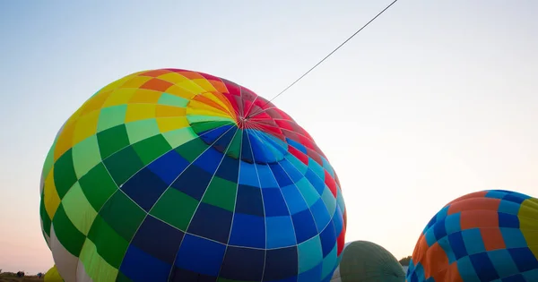 Grande Balão Jaz Chão — Fotografia de Stock