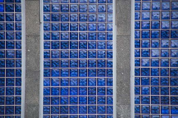 Glasfenster Eines Bürogebäudes Einer Modernen Stadt Finanzviertel — Stockfoto