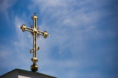 Ortodoks Kilisesi manzarası Kiev Pechersk Lavra