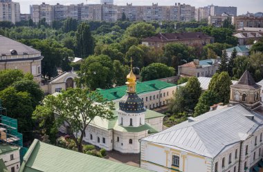Ortodoks Kilisesi manzarası Kiev Pechersk Lavra