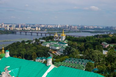 Ortodoks Kilisesi manzarası Kiev Pechersk Lavra