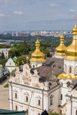 Ortodoks Kilisesi manzarası Kiev Pechersk Lavra
