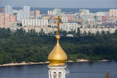 Ortodoks Kilisesi manzarası Kiev Pechersk Lavra
