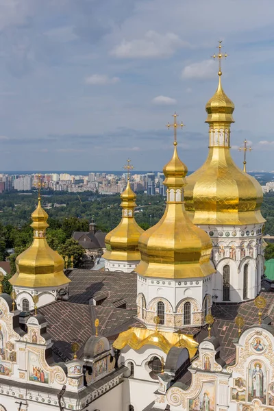 View Orthodox Church Kiev Pechersk Lavra — Stock Photo, Image