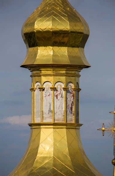 Veduta Della Chiesa Ortodossa Kiev Pechersk Lavra — Foto Stock