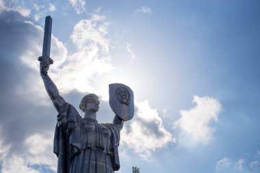 Sovyet Anıtı Kiev 'in merkezinde.