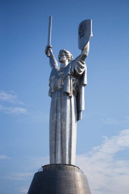 Sovyet Anıtı Kiev 'in merkezinde.