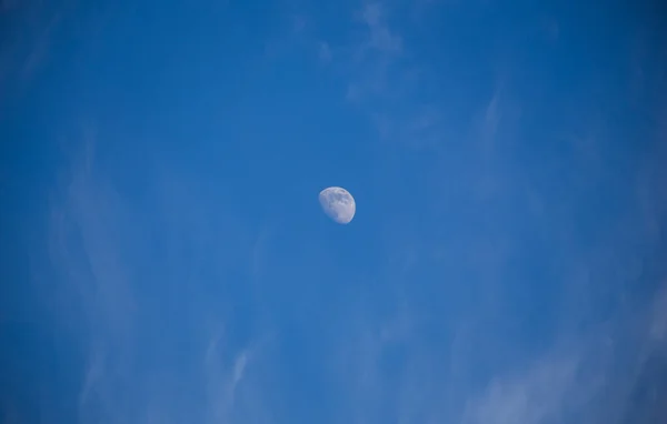 Nem Uma Lua Cheia Céu — Fotografia de Stock