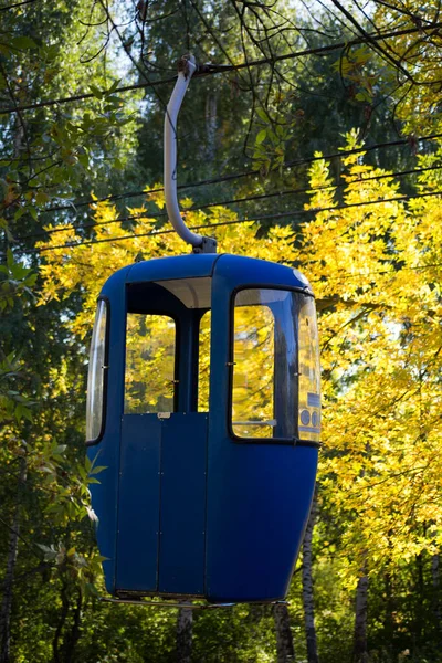 Soviet Futuristic Cable Car Kharkov Gorky Park — Stock Photo, Image