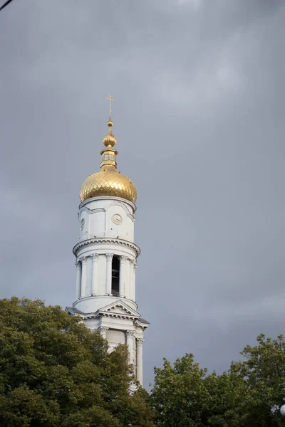 Dormizione Cattedrale Nel Centro Kharkiv — Foto Stock