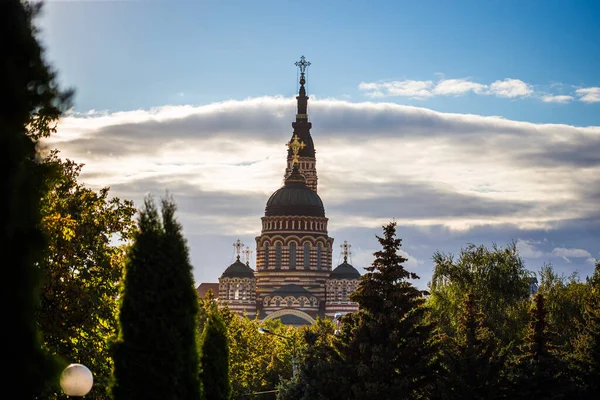 Heliga Bebådelsen Katedralen Centrala Kharki — Stockfoto