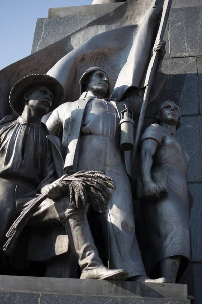 Monument Voor Taras Shevchenko Kharkov — Stockfoto