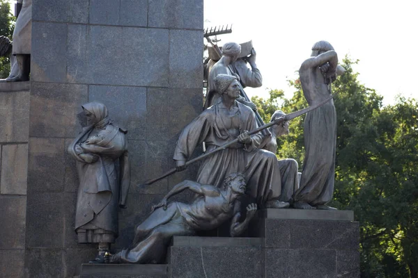 Monument Voor Taras Shevchenko Kharkov — Stockfoto