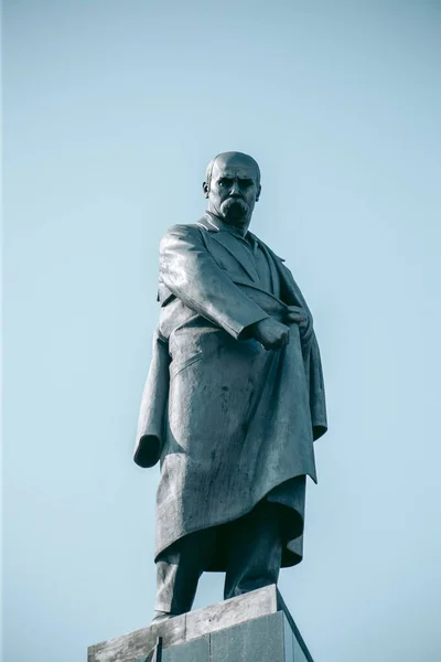 Monumento Taras Shevchenko Jarkov —  Fotos de Stock