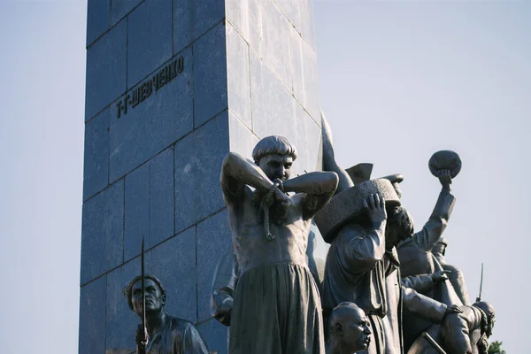 Monumento Taras Shevchenko Kharkov — Foto Stock