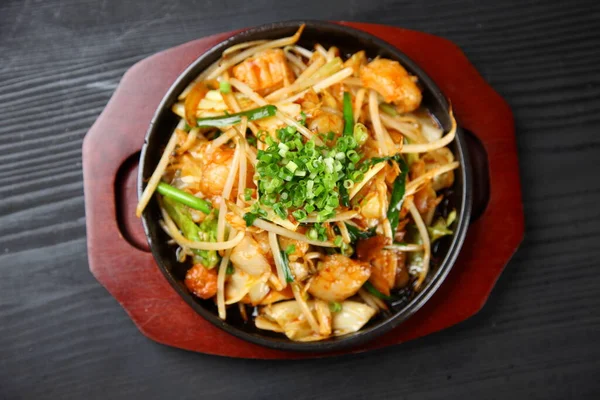 Stir Fried Beef Entrails Vegetables — Stock Photo, Image