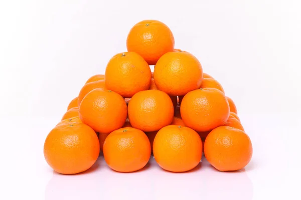 Piramida Świeżych Owoców Cytrusowych — Zdjęcie stockowe