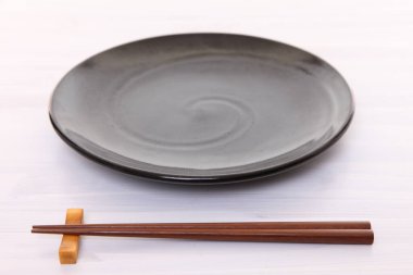 Çubuklu boş Japon yemeği