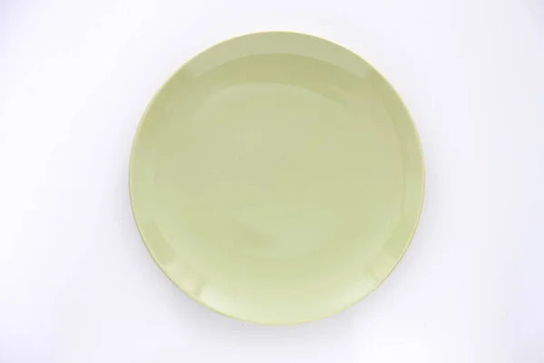 Empty Dish Dining Table — Stock Photo, Image
