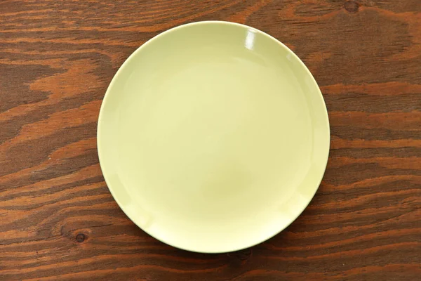 Empty Dish Dining Table — Stock Photo, Image