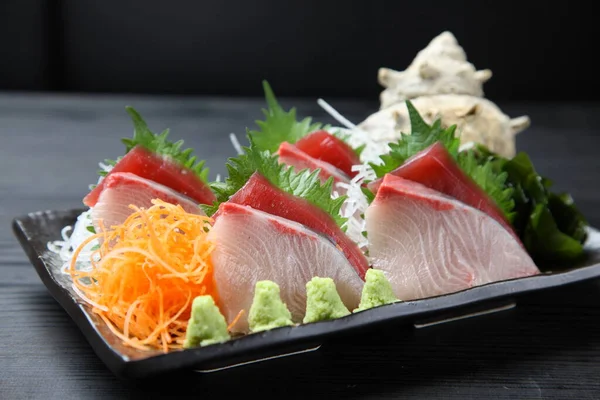 Piatto Combinato Doppio Tonno Sashimi — Foto Stock