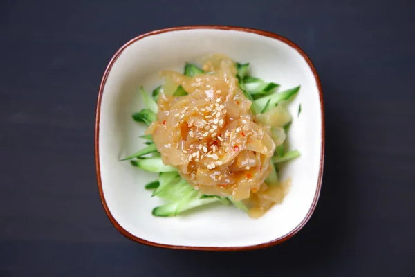 Chinese Marinated Jellyfish Cucumber — Stock Photo, Image