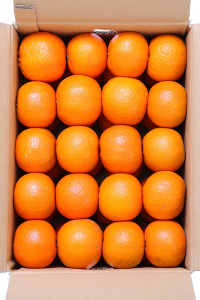 Citrus Tankan Numa Caixa Cartão — Fotografia de Stock