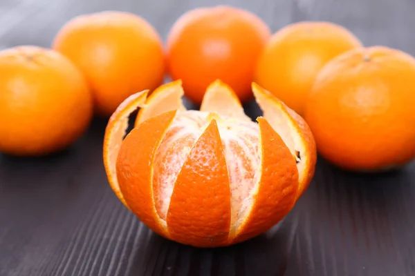 Citrus Tankan Contra Fondo Negro — Foto de Stock