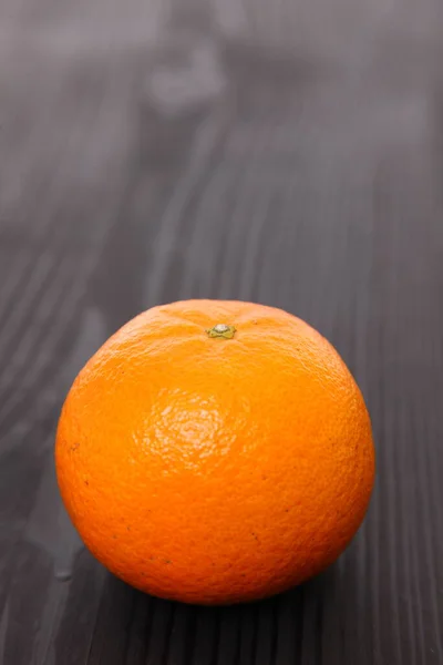 Primer Plano Tiro Citrus Tankan Contra Fondo Negro — Foto de Stock