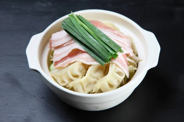 Hot Pot Porc Boulette Chinoise — Photo