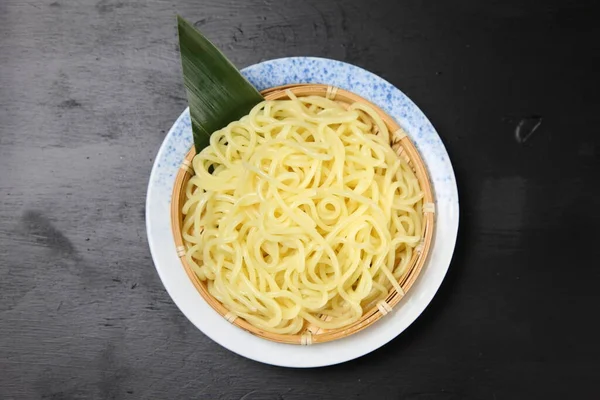 Boiled Plain Chinese Noodle — Stock Photo, Image