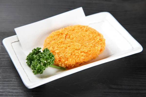 Japon usulü kroket yakın çekim