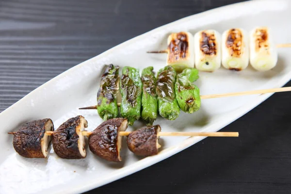 Japon Sebze Şişleri 'nin stüdyo çekimi.