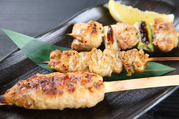 Yakitori Japoński Kurczak Grill — Zdjęcie stockowe