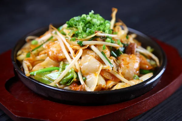 Stir Fried Beef Entrails Vegetables — Stock Photo, Image