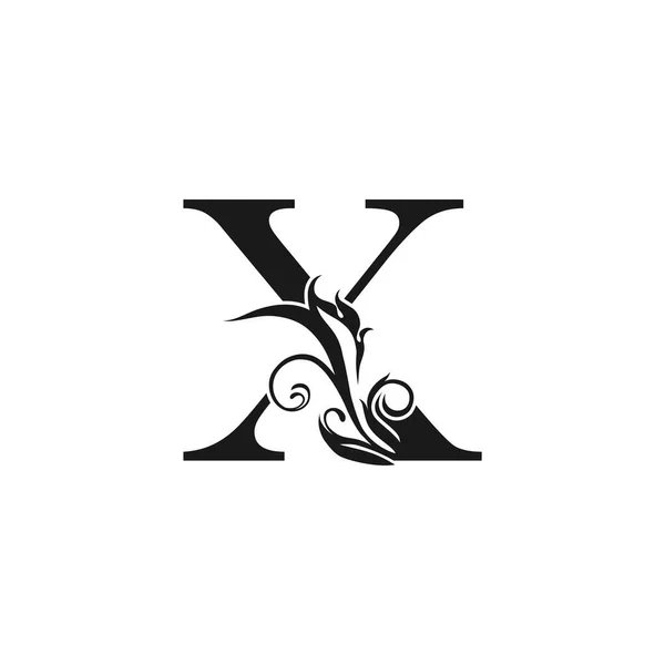 Icono Del Logotipo Monogram Luxury Letter Concepto Diseño Lujo Simple — Vector de stock