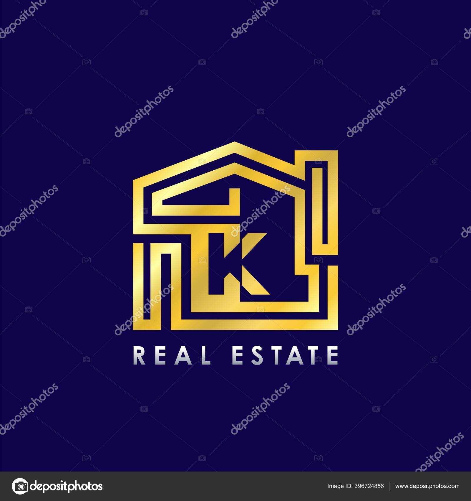 Golden Line House Logo Design Building Real Estate Business Identity Vector Image By C Simpen Vector Stock Golden Line House Logo Design Building Real Estate Business Identity Vector Image By C Simpen Vector Stock