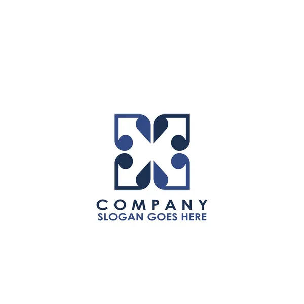 Conception Vectorielle Logo Flèche Graphique Avec Flèche Pour Musique Entreprise — Image vectorielle