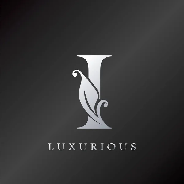 Monogramme Lettre Initiale Logo Luxueux Concept Conception Vectorielle — Image vectorielle