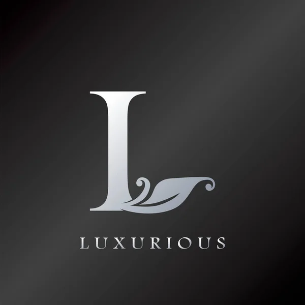 Monogram Počáteční Písmeno Luxusní Logo Koncepce Vektorového Designu — Stockový vektor