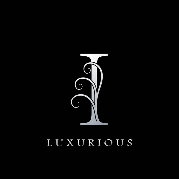 Monogramme Lettre Initiale Luxurious Logo Concept Design Vectoriel Pour Identité — Image vectorielle
