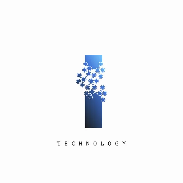 Techno Science Initial Letter Logo Σχεδιασμός Διάνυσμα Για Την Επιχειρηματική — Διανυσματικό Αρχείο