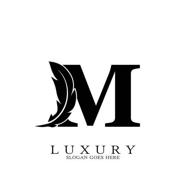 Monogram Kezdeti Levél Logo Luxus Toll Vektor Design Jogi Üzleti — Stock Vector